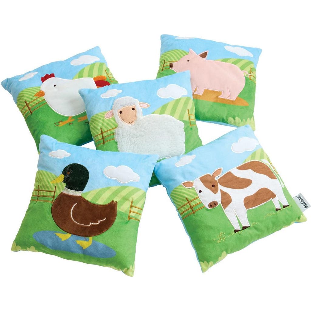 Kaplan Early Learning Company Farm Animal Pillows In Multi