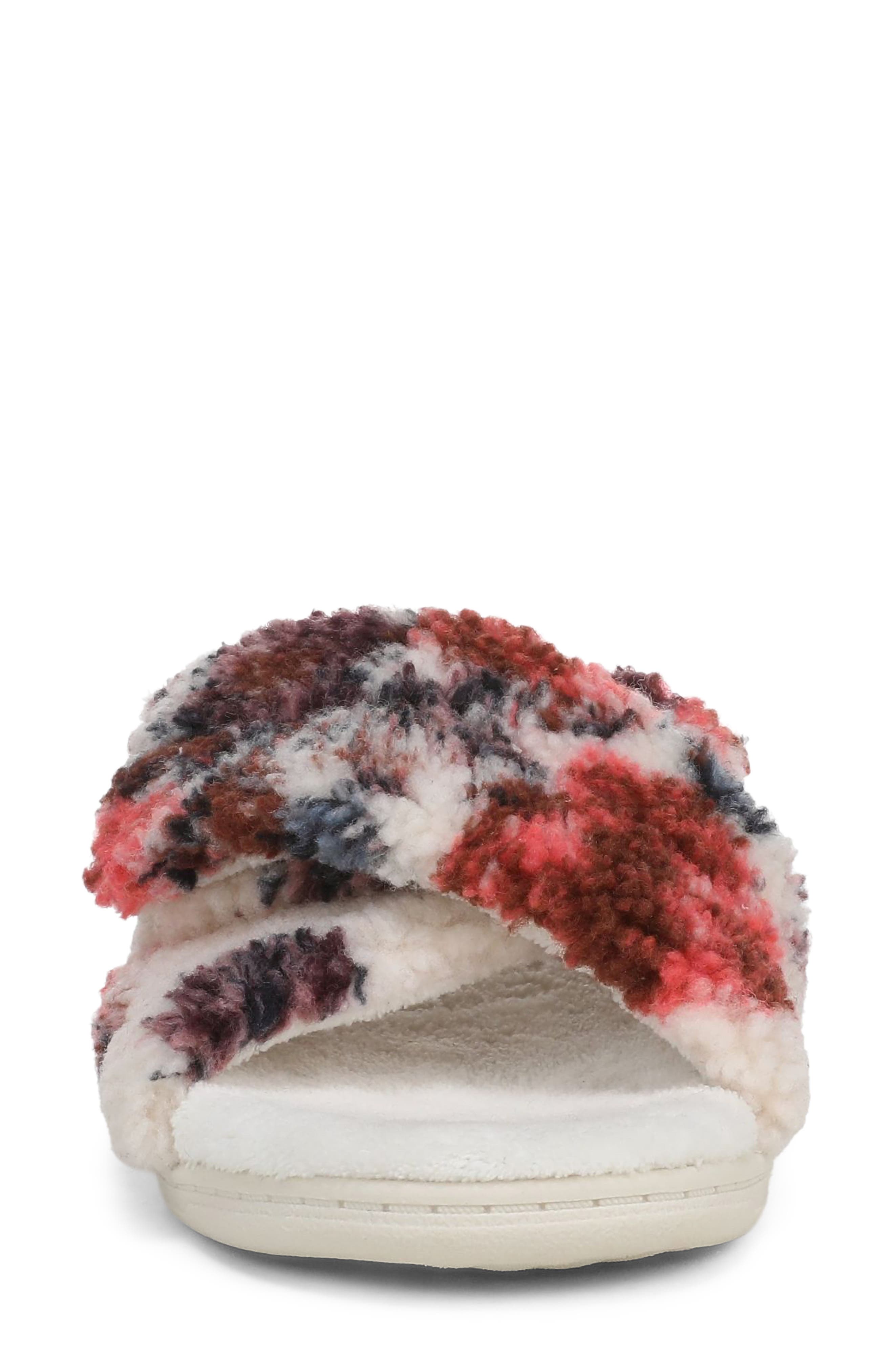 Relax II Slide Slipper, Alternate, color, IVORY FLORAL