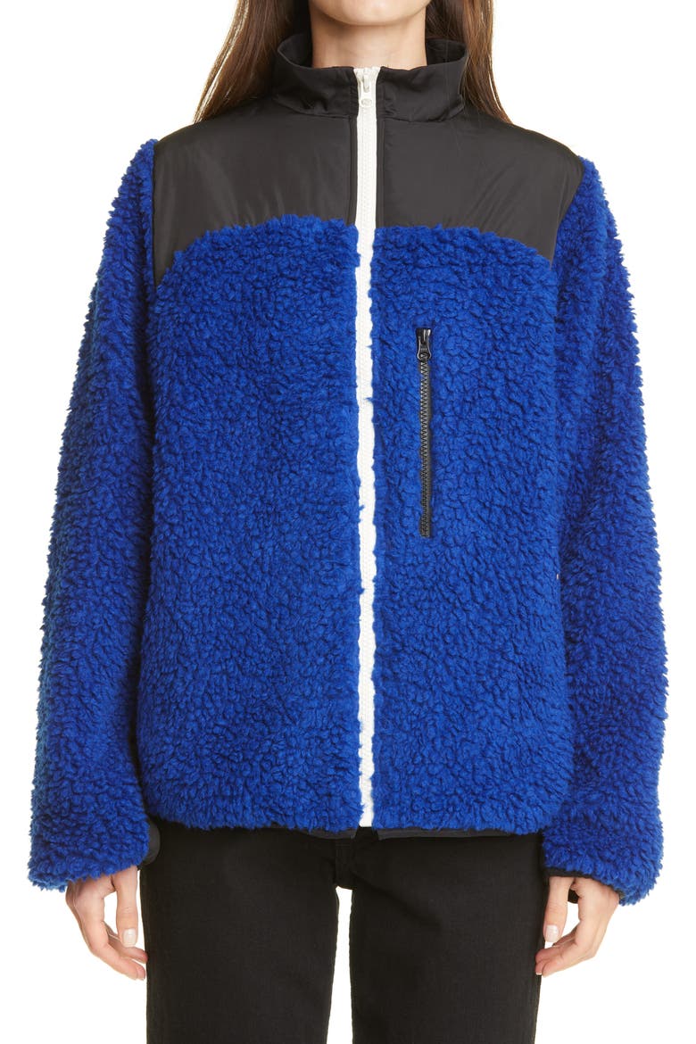 Rushi Fleece Jacket, Main, color, COBALT