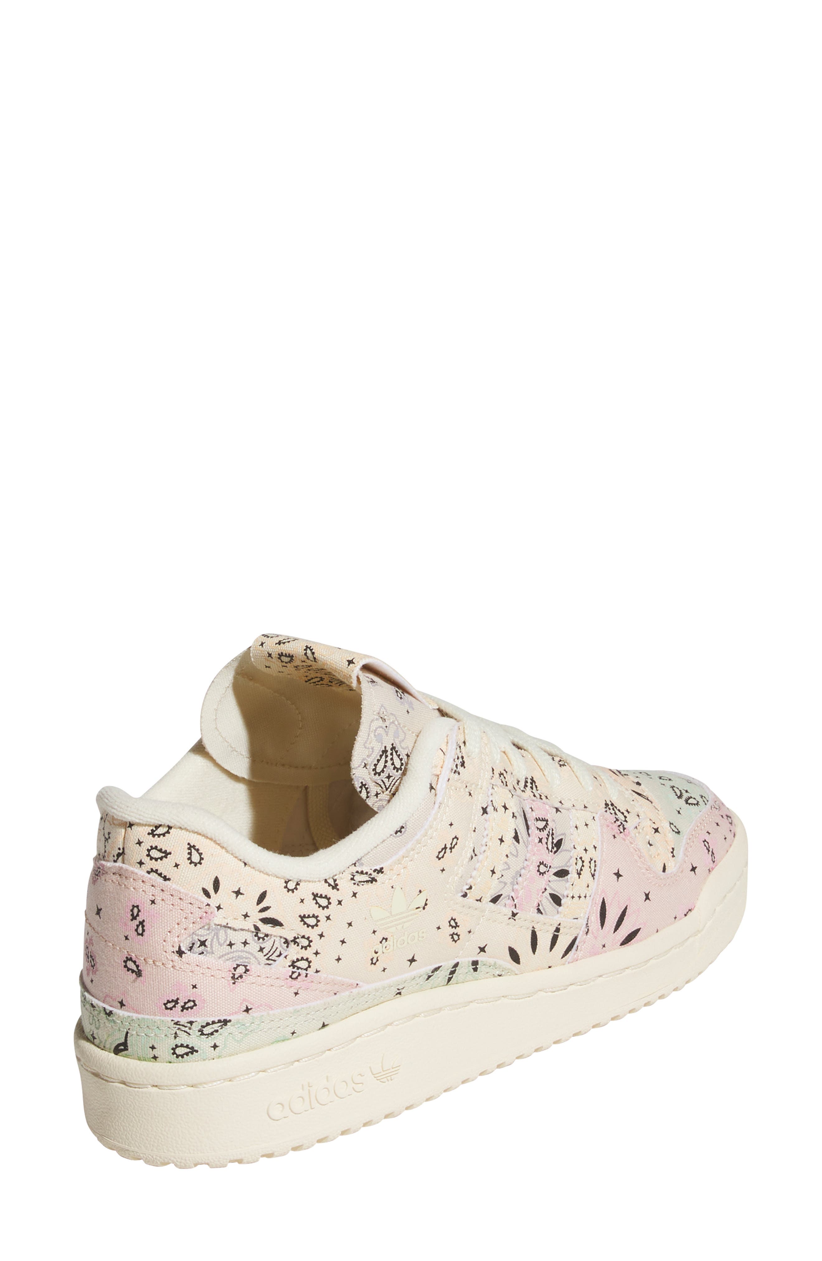 adidas Forum 84 Low CL Sneaker, Alternate, color, Warm Vanilla/ Gold/ Blush