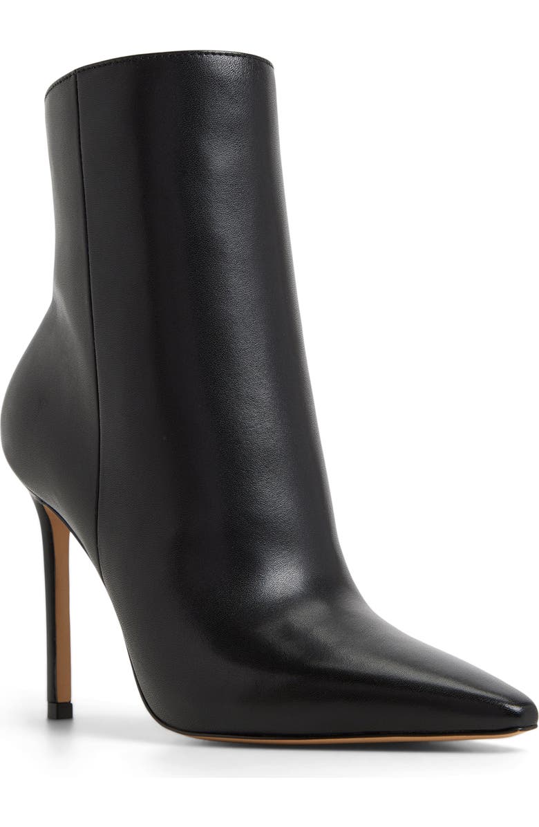 ALDO Guavaberry Pointed Toe Bootie, Main, color, Black