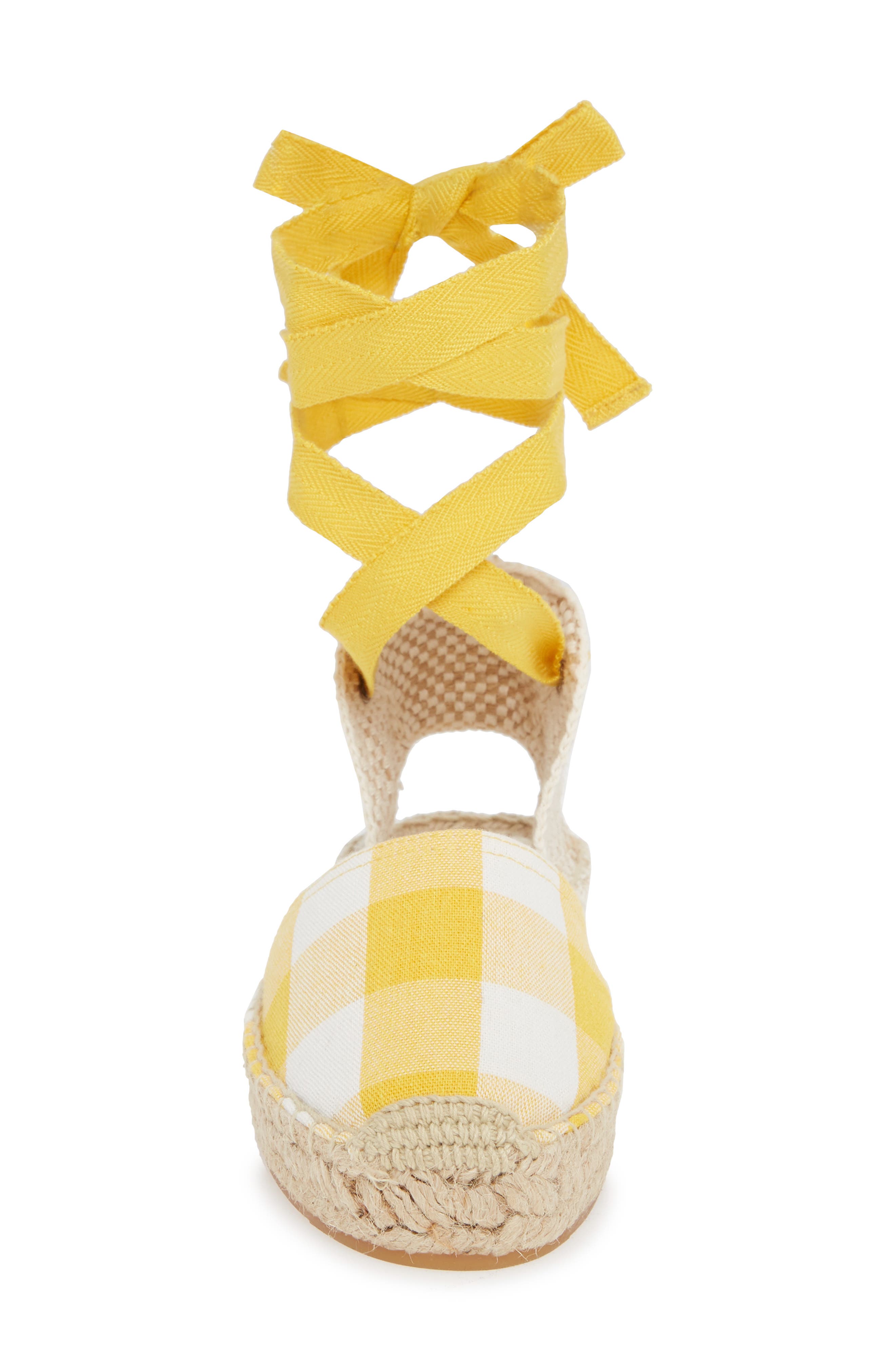 Lauren Ankle Wrap Espadrille Sandal, Alternate, color, MARIGOLD