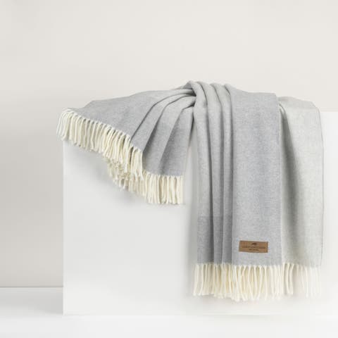 Border Herringbone Throw