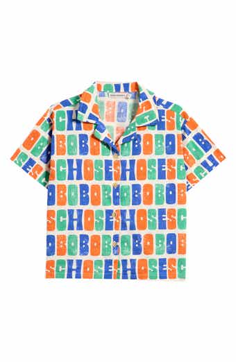 Bobo Choses Kids' Multicolor Print Organic Cotton Shirt