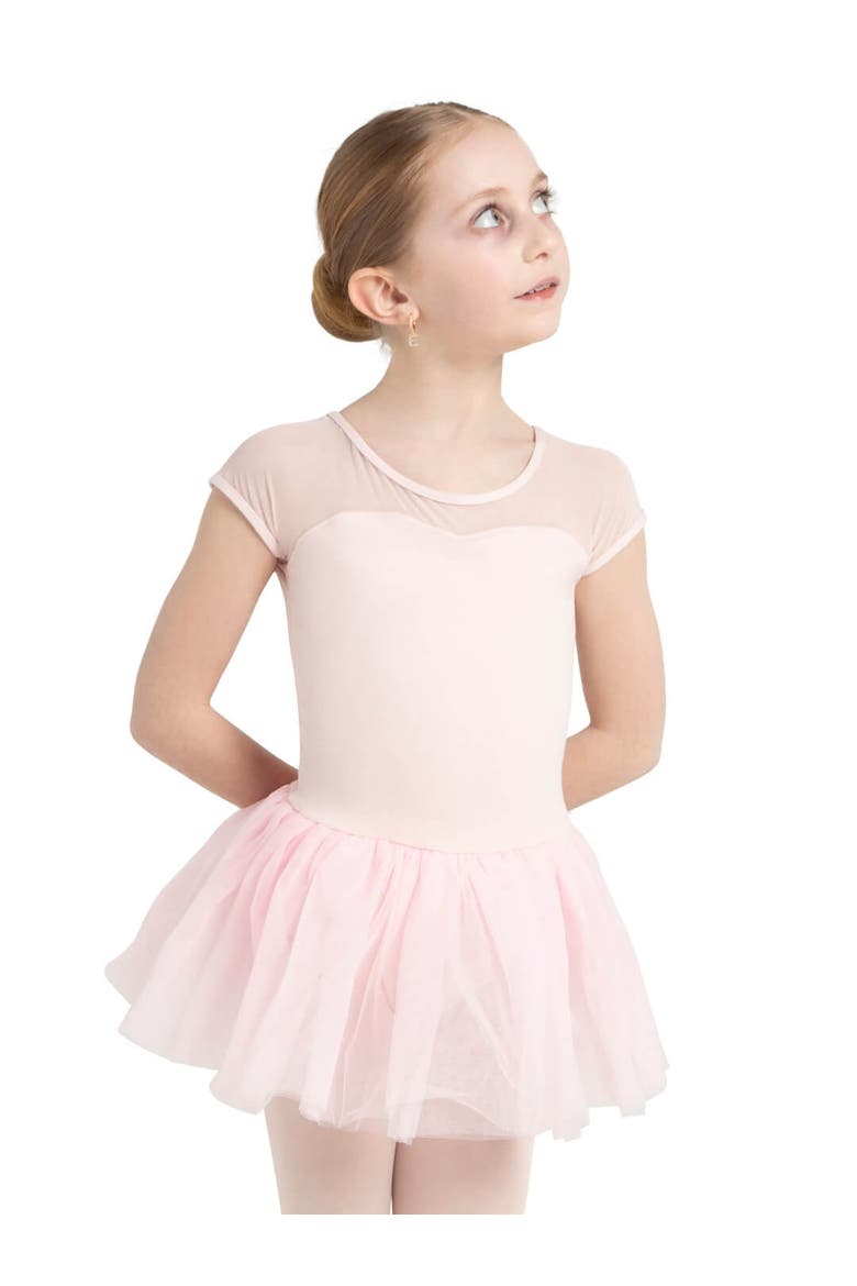 Keyhole Back Tutu Dress, Main, color, light/pastel pink