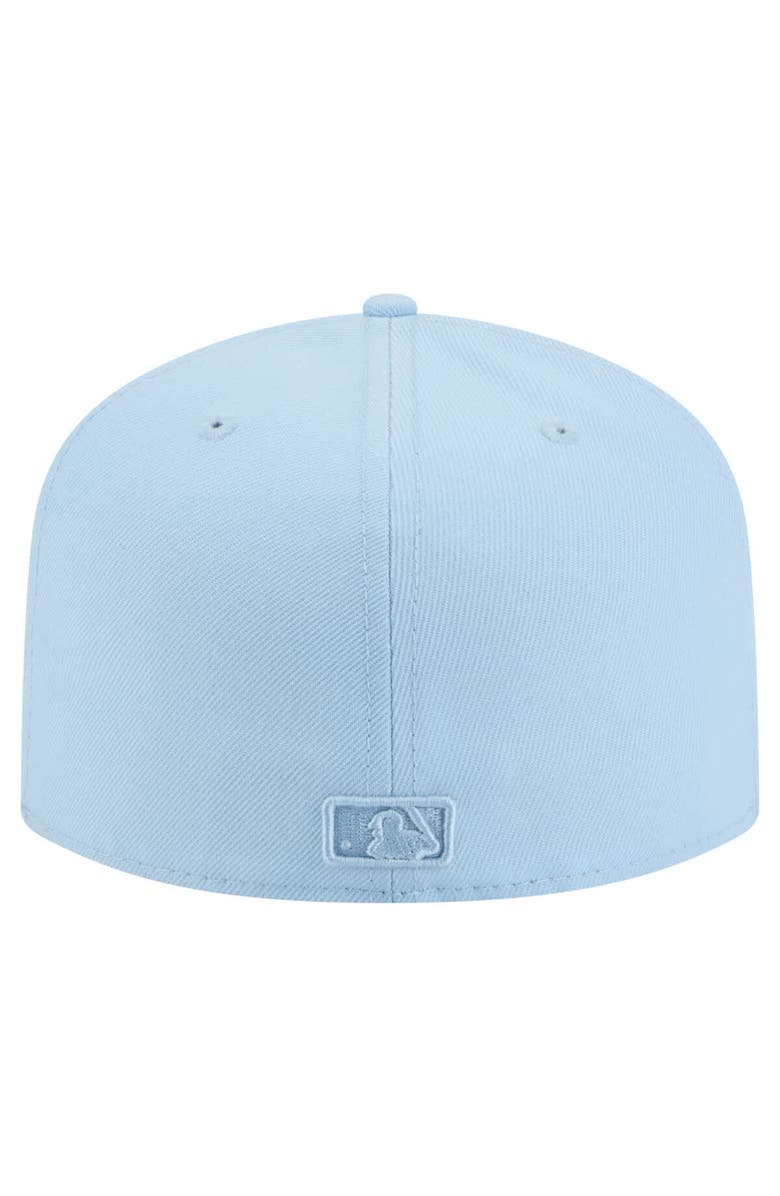 New Era Men's New Era Light Blue Houston Astros Color Pack A-Frame 59FIFTY Fitted Hat, Alternate, color, Light Blue