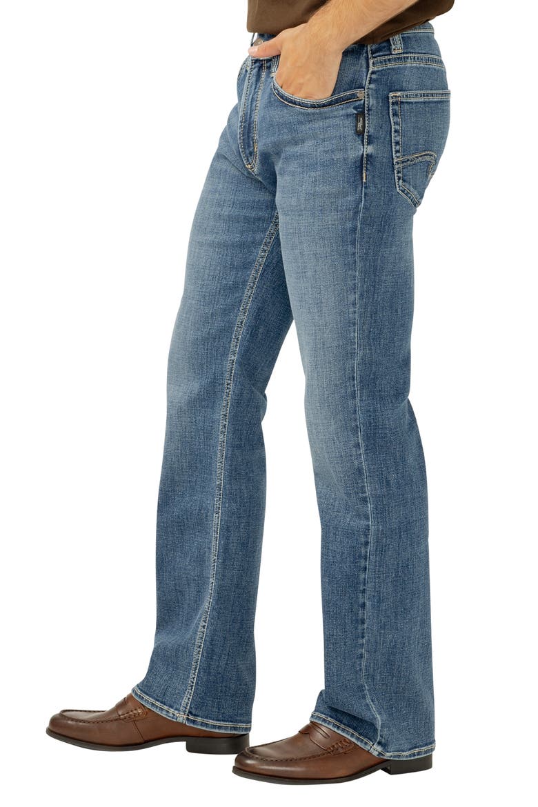 Zac Relaxed Fit Straight Leg Jeans, Alternate, color, LISBON