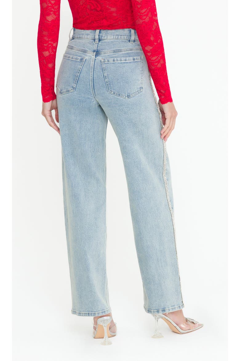 Erika Crystal Jeans, Alternate, color, Blue