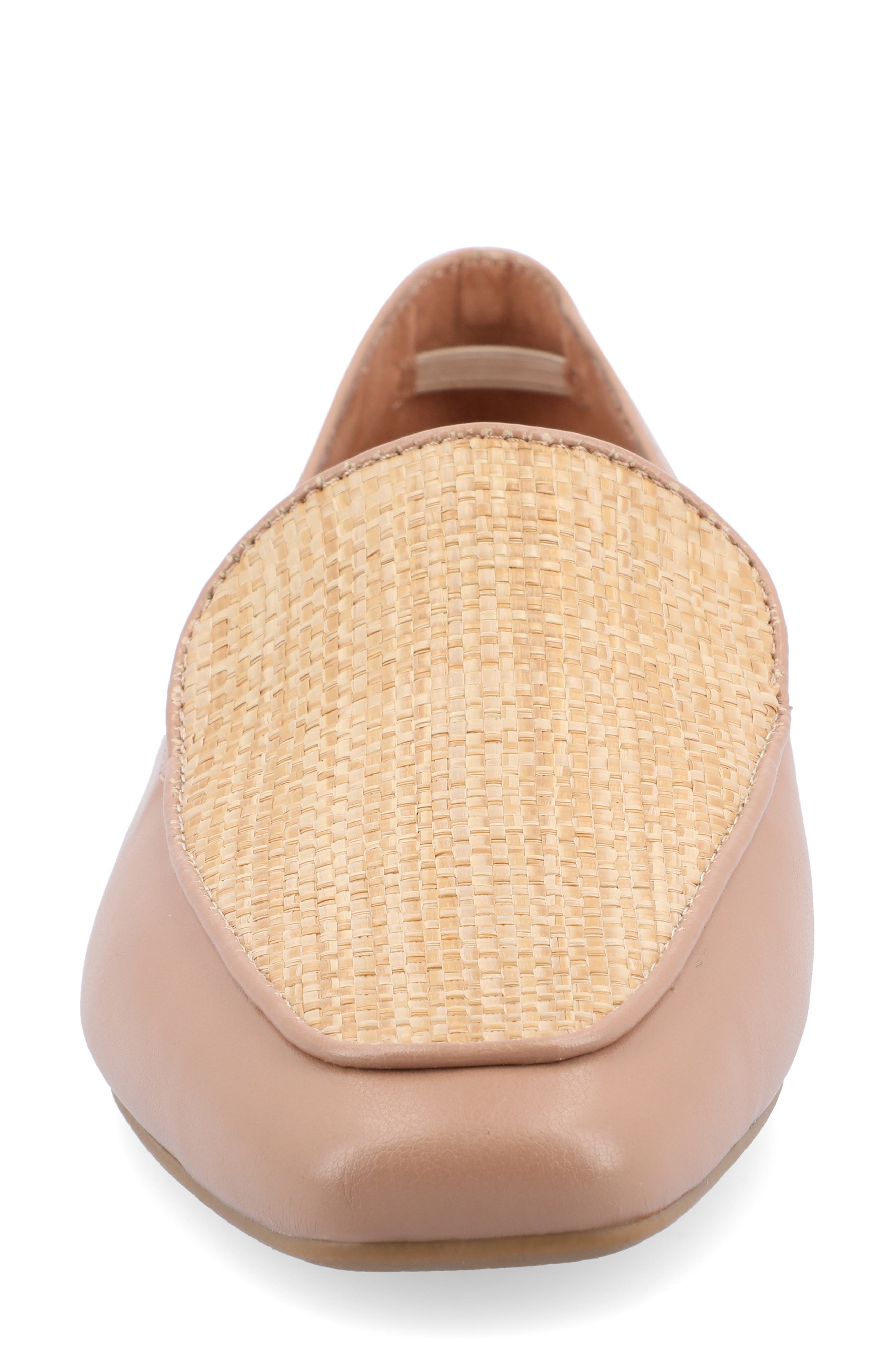 Kennza Mixed Media Loafer, Alternate, color, TAN