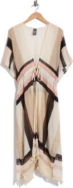 Vince Camuto Mixed Bold Duster
