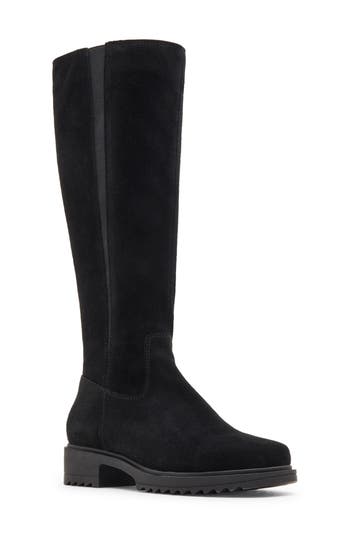 Blondo Ciana Waterproof Knee High Riding Boot In Black