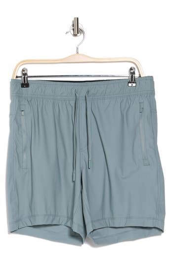 90 Degree By Reflex Waffle Warp Knit End Shorts