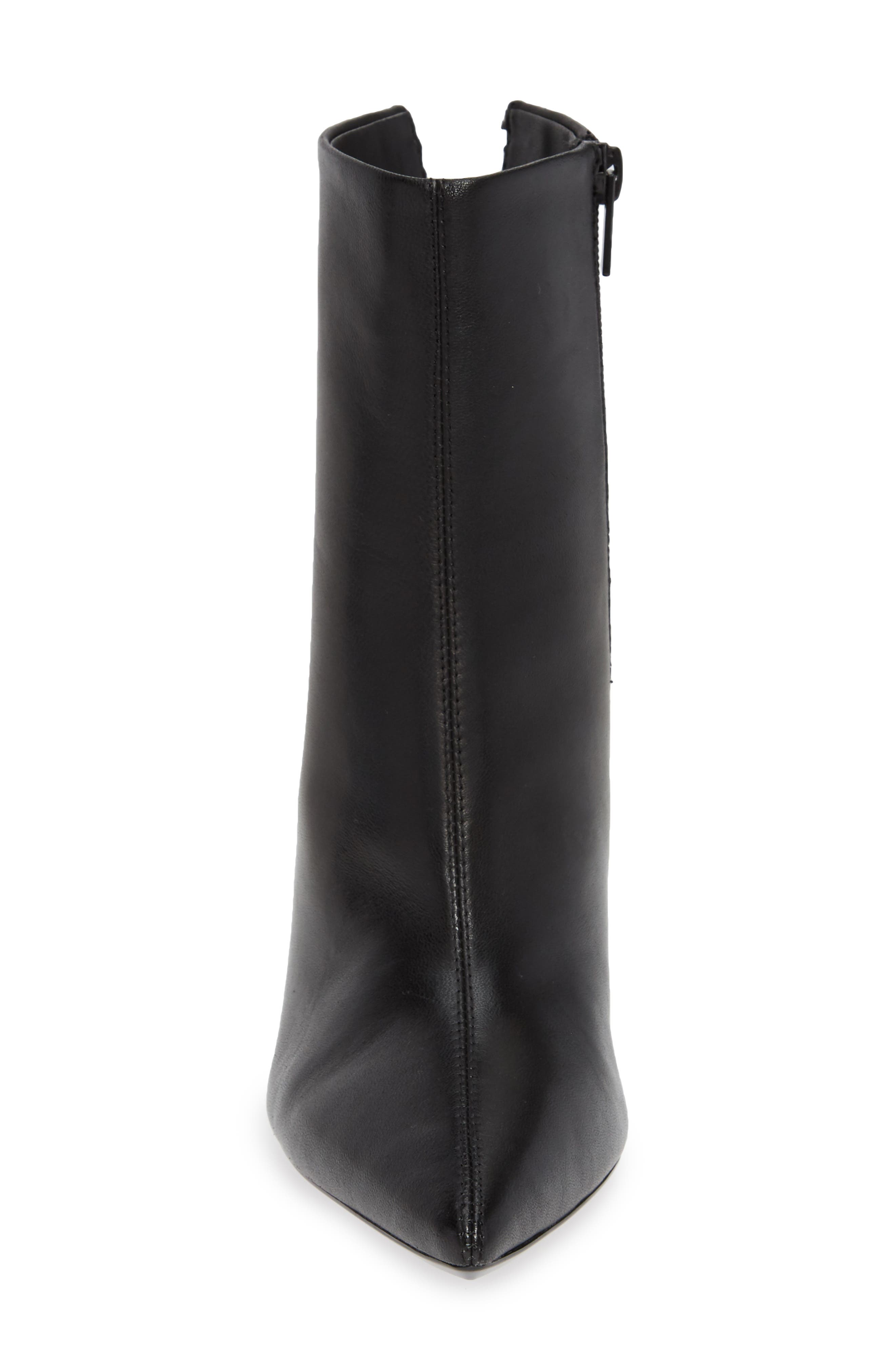 Revel Stiletto Bootie, Alternate, color, BLACK LEATHER