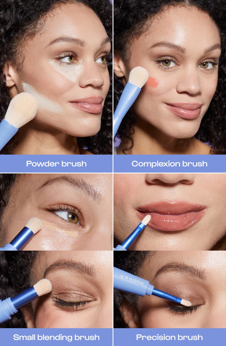 Alleyoop Overachiever 4-in-1 Makeup Brush, Alternate, color, 