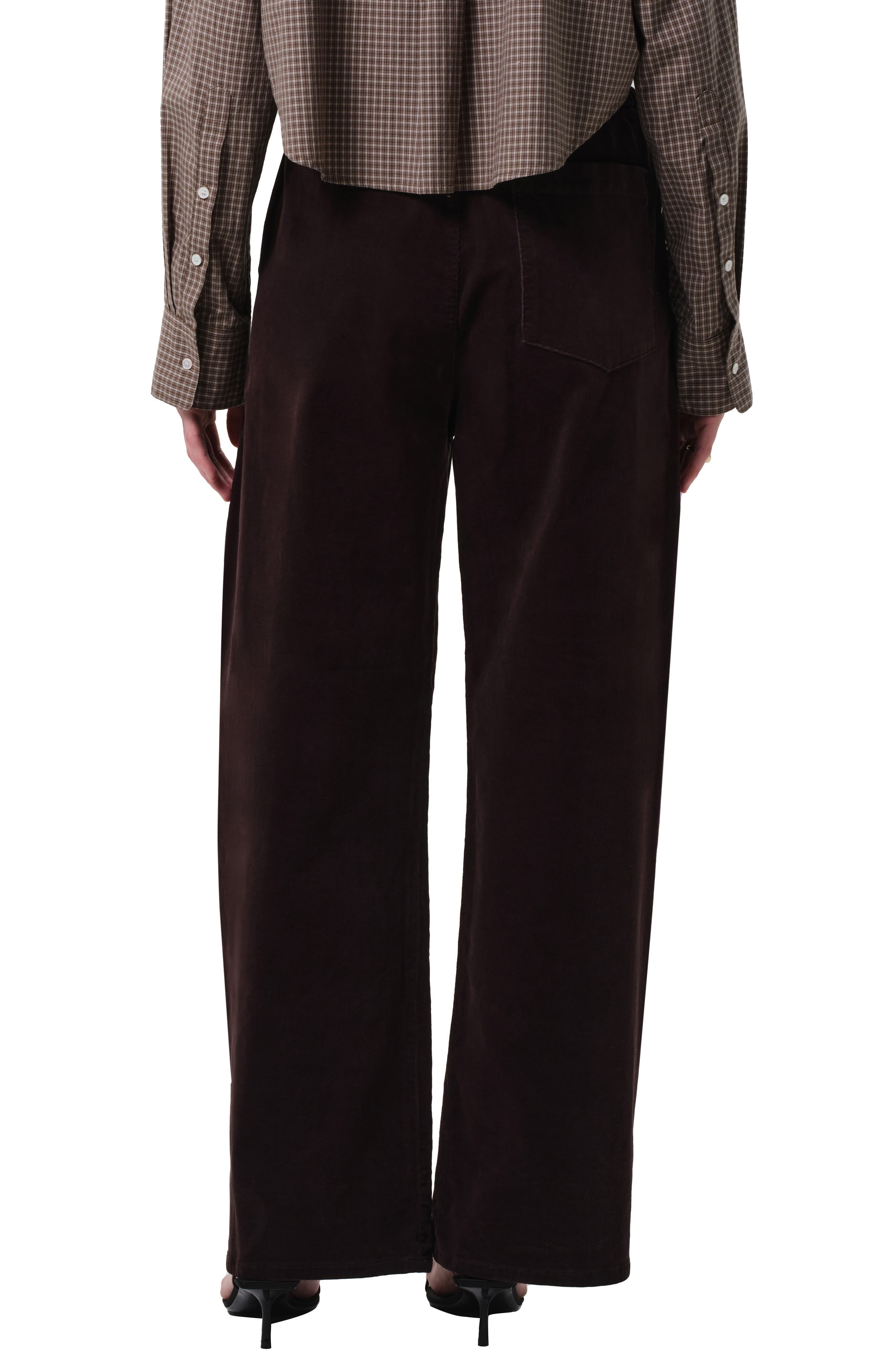Aurora Pull-On Stretch Cotton Pants - image 2