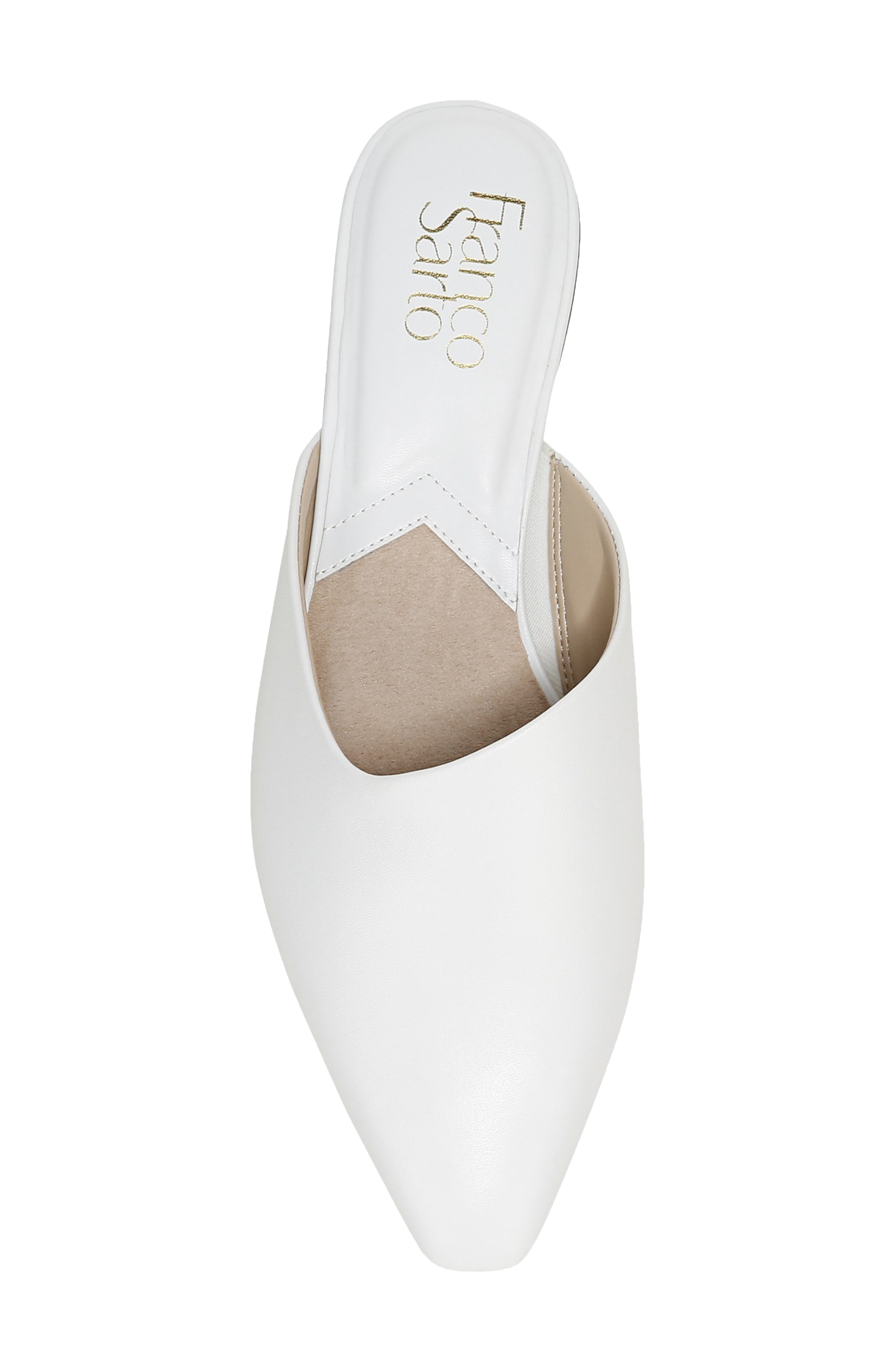 Bridget 2 Mule, Alternate, color, WHITE LEATHER