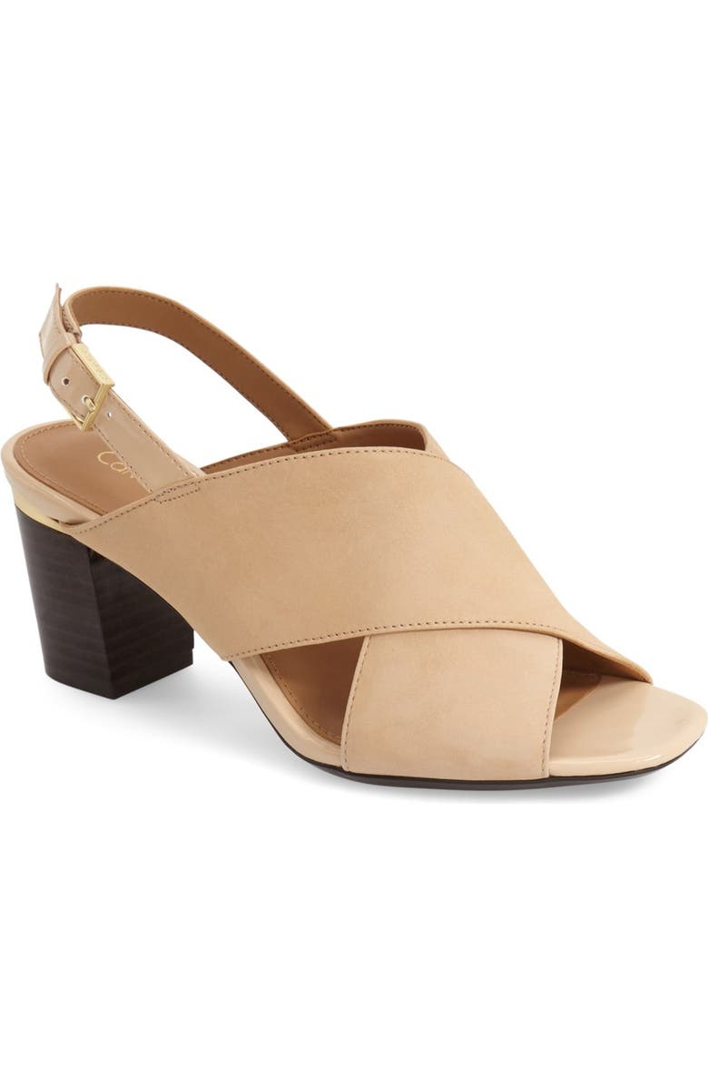Calvin Klein 'Cindya' Slingback Sandal, Main, color,