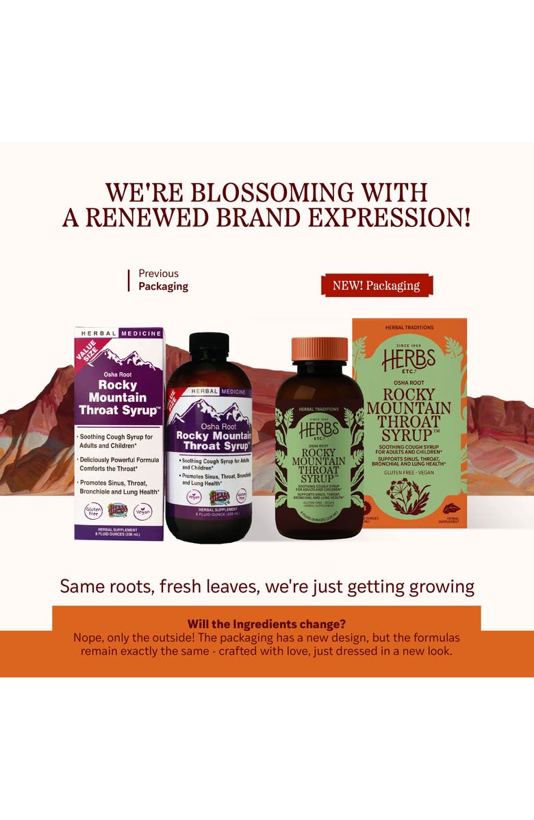 Trace Minerals Rocky Mountain Throat Syrup - Supports Throat Wellness - Soothing Lung Health Support - Supports Sinus, Throat, Bronchiole & Lung Health - Gluten-Free & Vegan - 8 fl oz, Alternate, color, NO COLOR