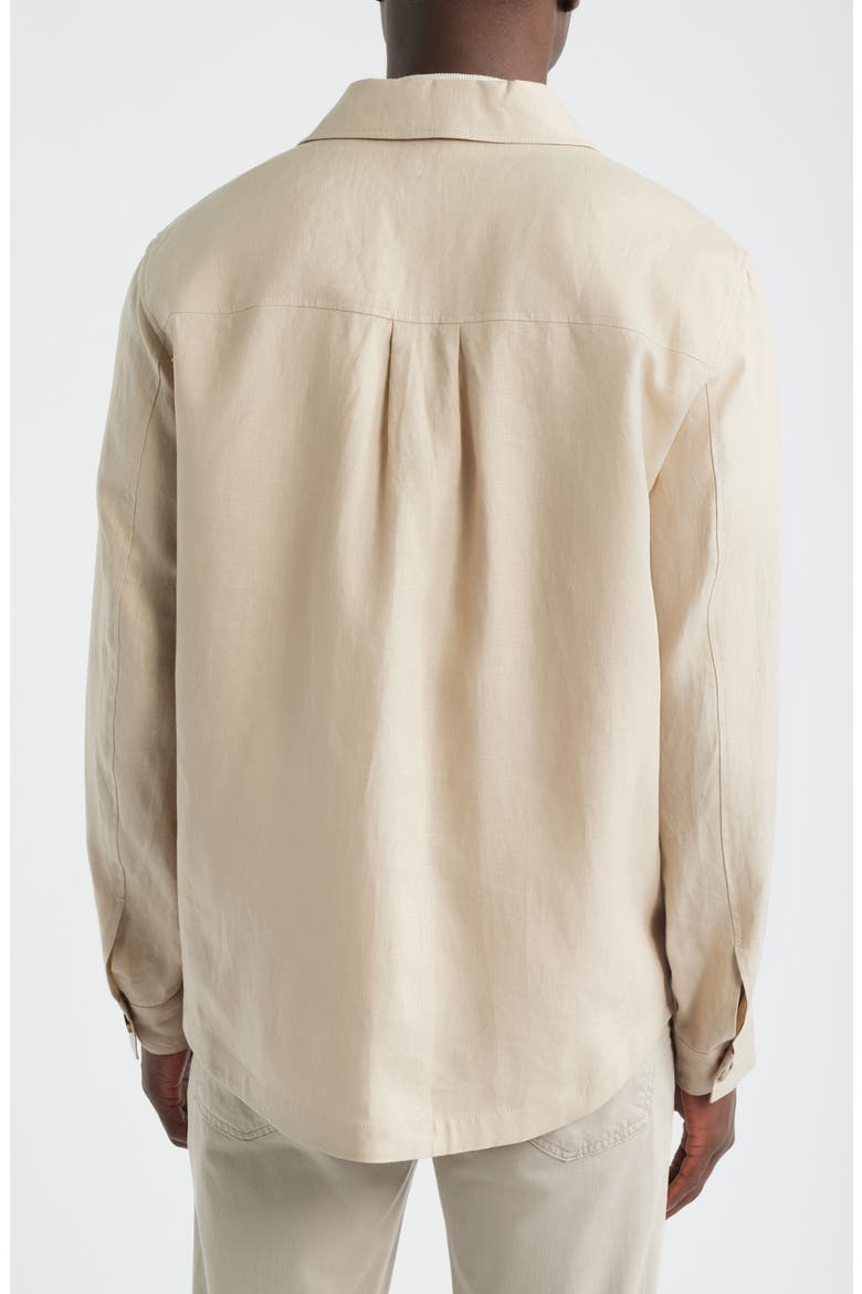 Carper Linen Jacket, Alternate, color, OPEN BEIGE