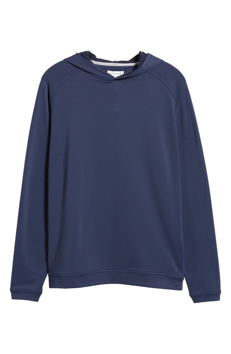 Peter Millar Pine Performance Hoodie, Alternate, color, Navy