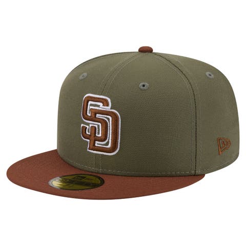 Men's New Era Olive/Brown San Diego Padres Color Pack 59FIFTY Fitted Hat
