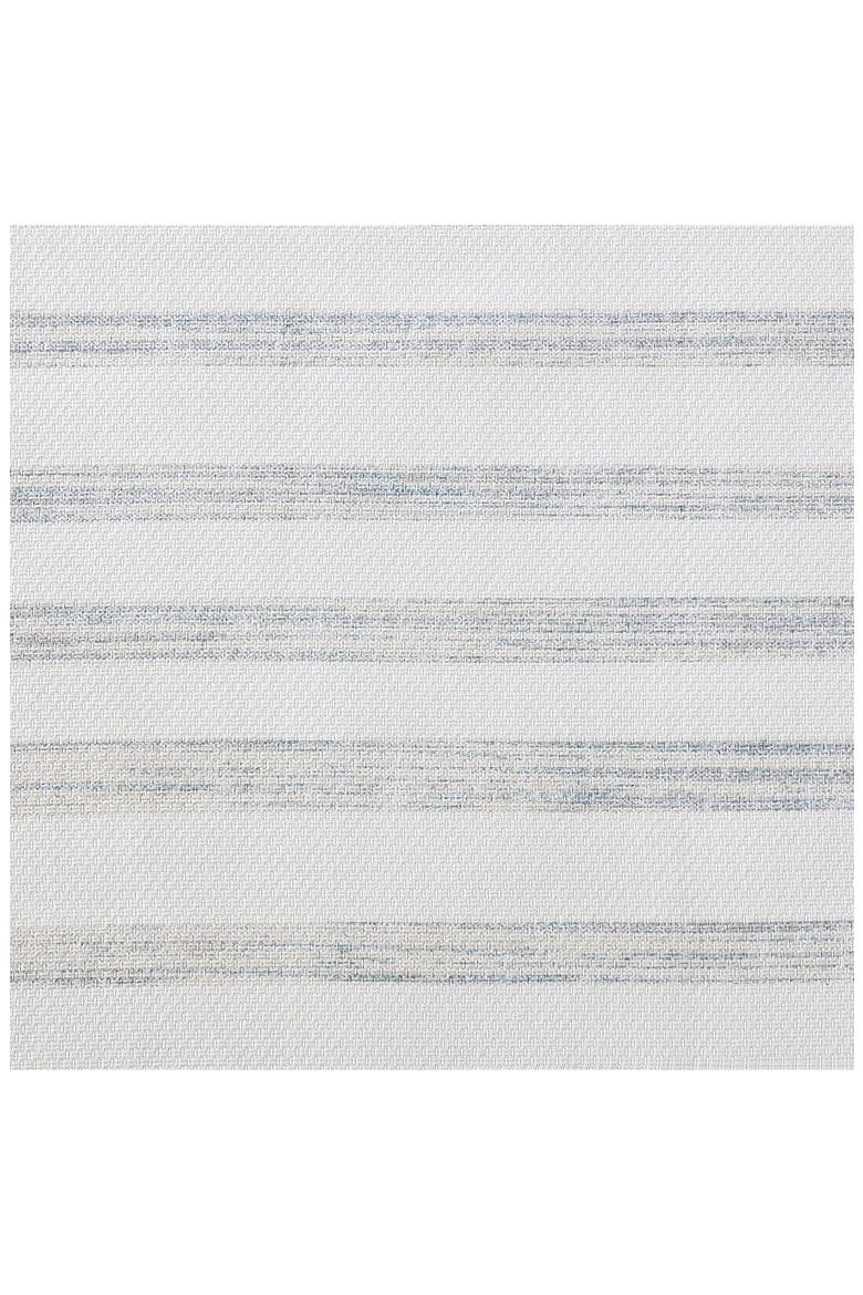 Tidal Stripe Open Shower Curtain, Alternate, color, PALE KHAKI