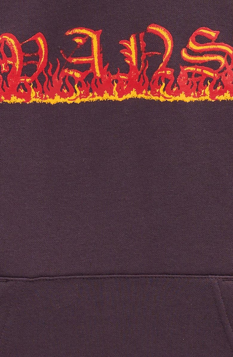 Vans Kids' Inferno Graphic Hoodie, Alternate, color, Dark Port