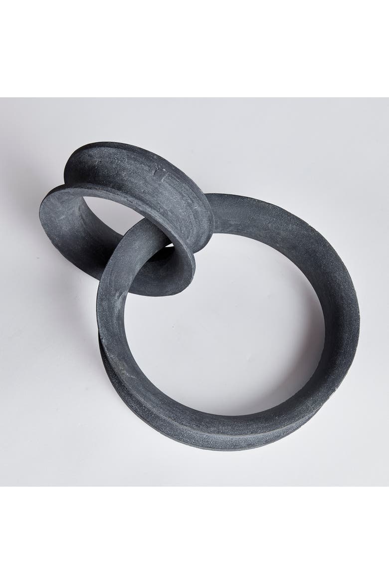 Kula Sculpture Decorative Object, Alternate, color, Black