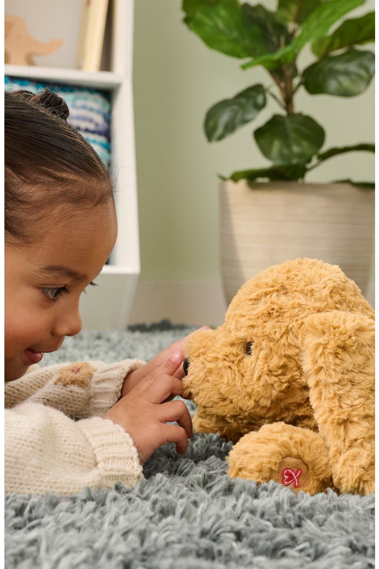 Muttsy Puppy Stuffed Toy, Alternate, color, BROWN