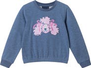 Andy & Evan Kids' Roller Skate Sequin Graphic Sweatshirt