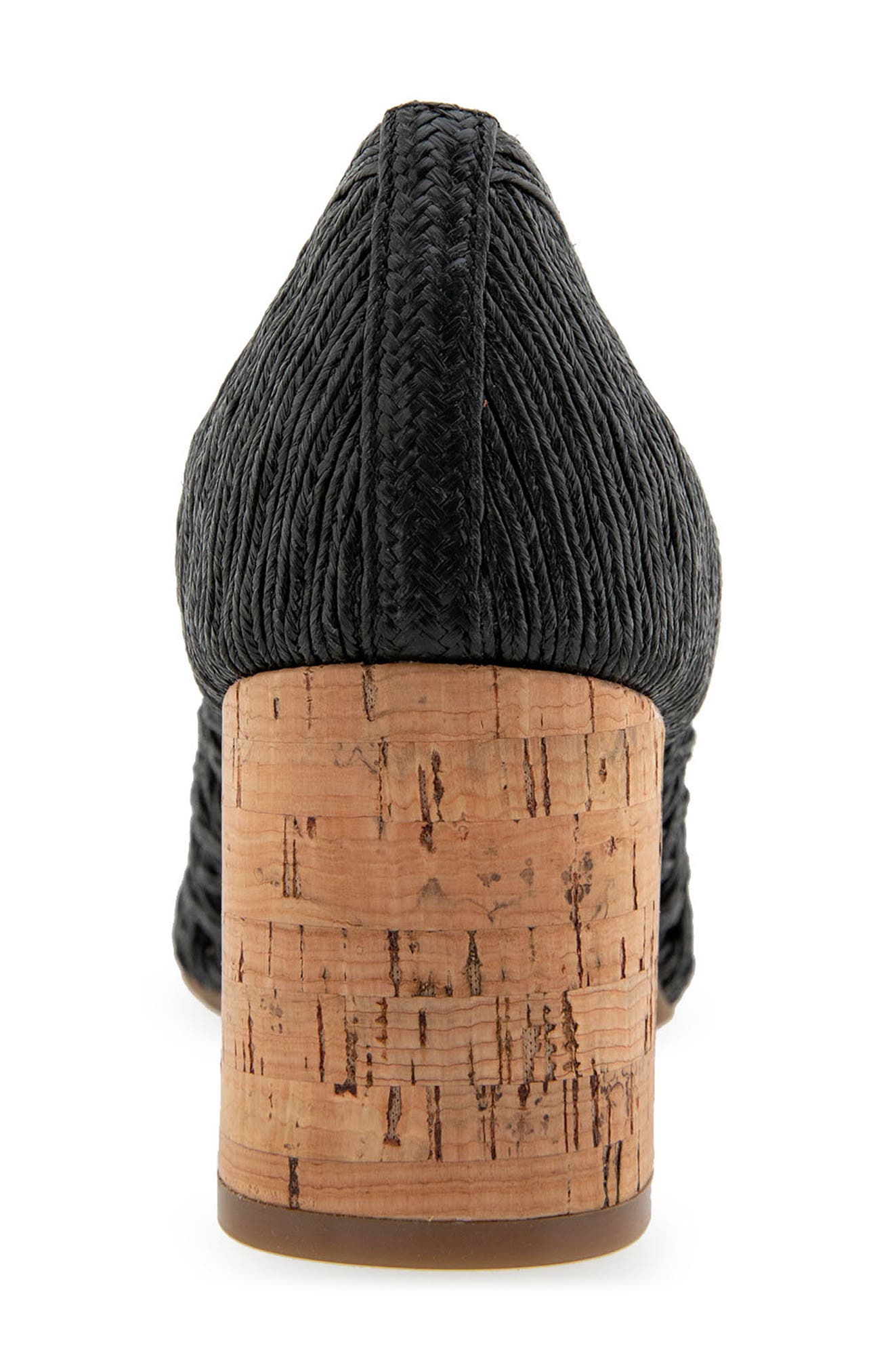 Aerosoles Melo Embroidered Pump, Alternate, color, Black Embroidered Raffia