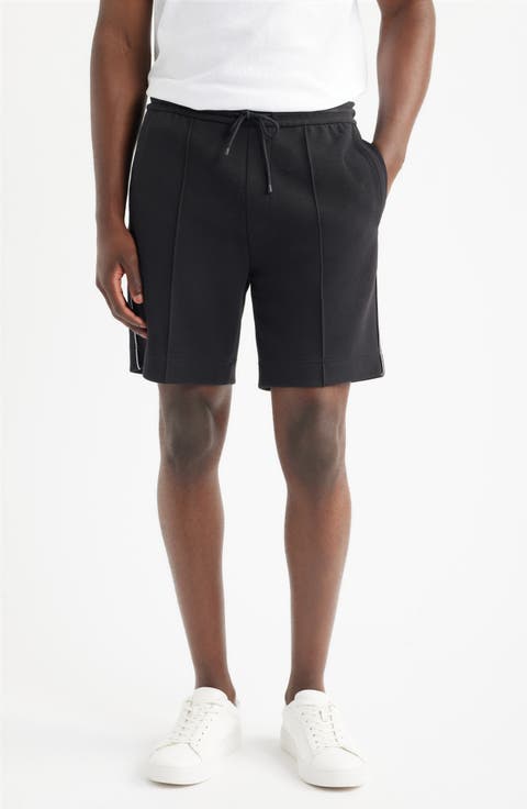 Pintuck Textured Shorts