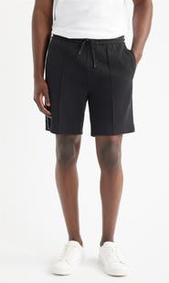BOSS Pintuck Textured Shorts