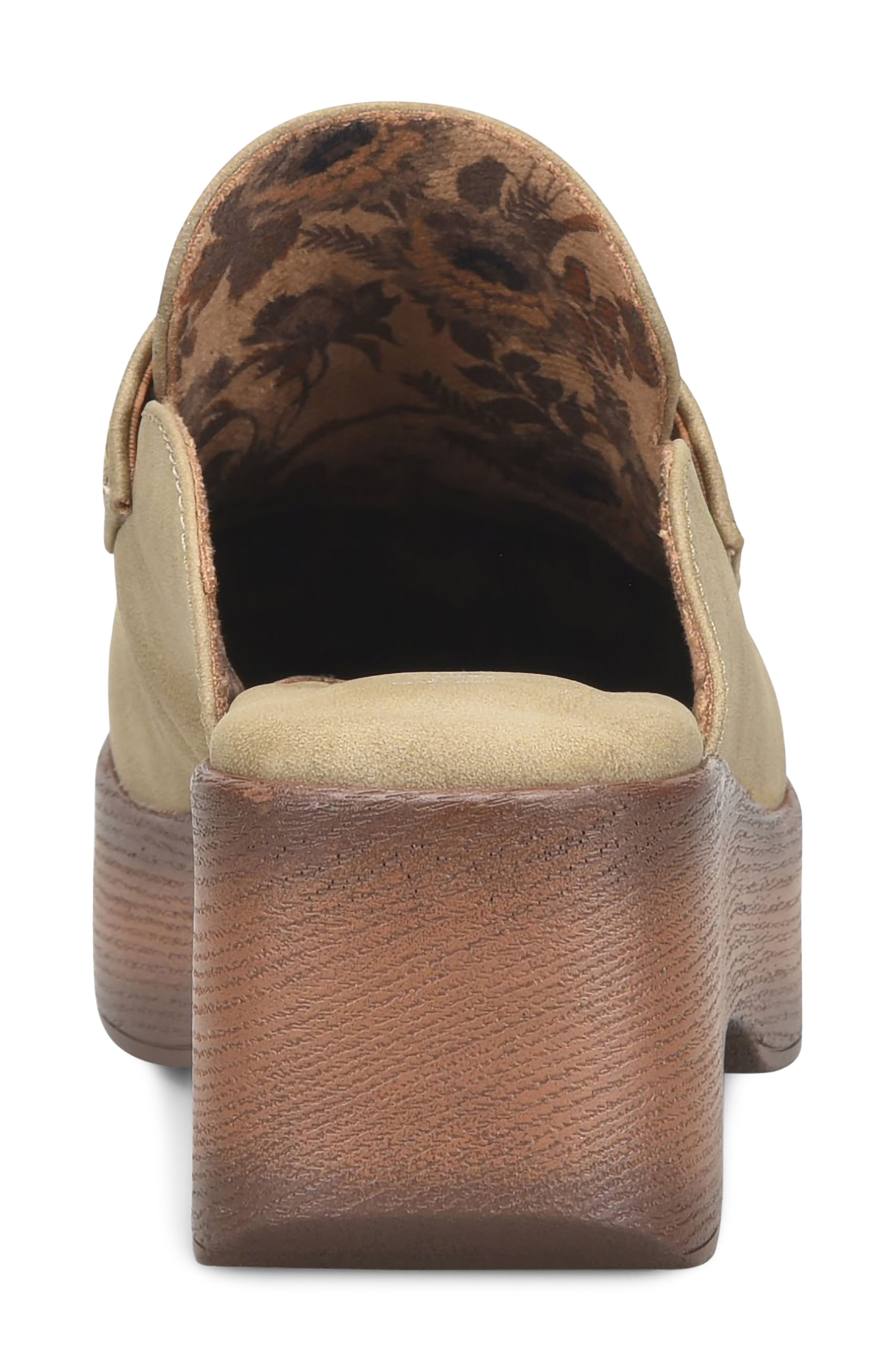 Amabella Faux Leather Mule, Alternate, color, LIGHT TAUPE NUBUCK
