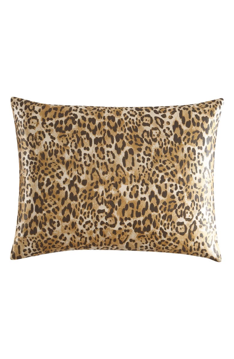 Juicy Couture Monica Leopard Print Comforter Set, Alternate, color, Brown