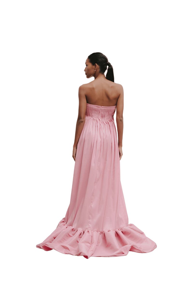 SEZ Rosette Dress, Alternate, color, Medium Purple