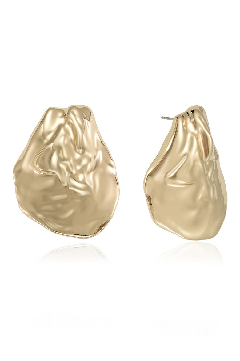 Liquid Statement Earrings, Main, color, GOLD