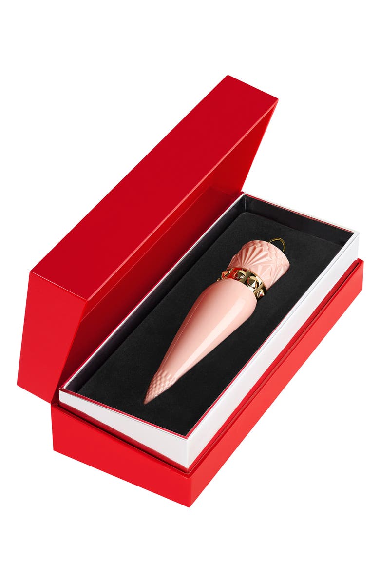 Christian Louboutin So Glow Refillable Lipstick Case, Alternate, color, Beige
