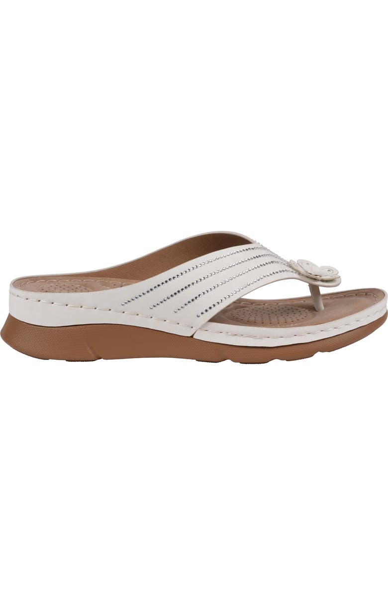 GC SHOES Amari Comfort Sandal, Alternate, color, White