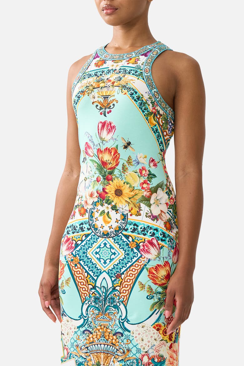 Jersey Tank Dress, Alternate, color, Magic Of The Mercado