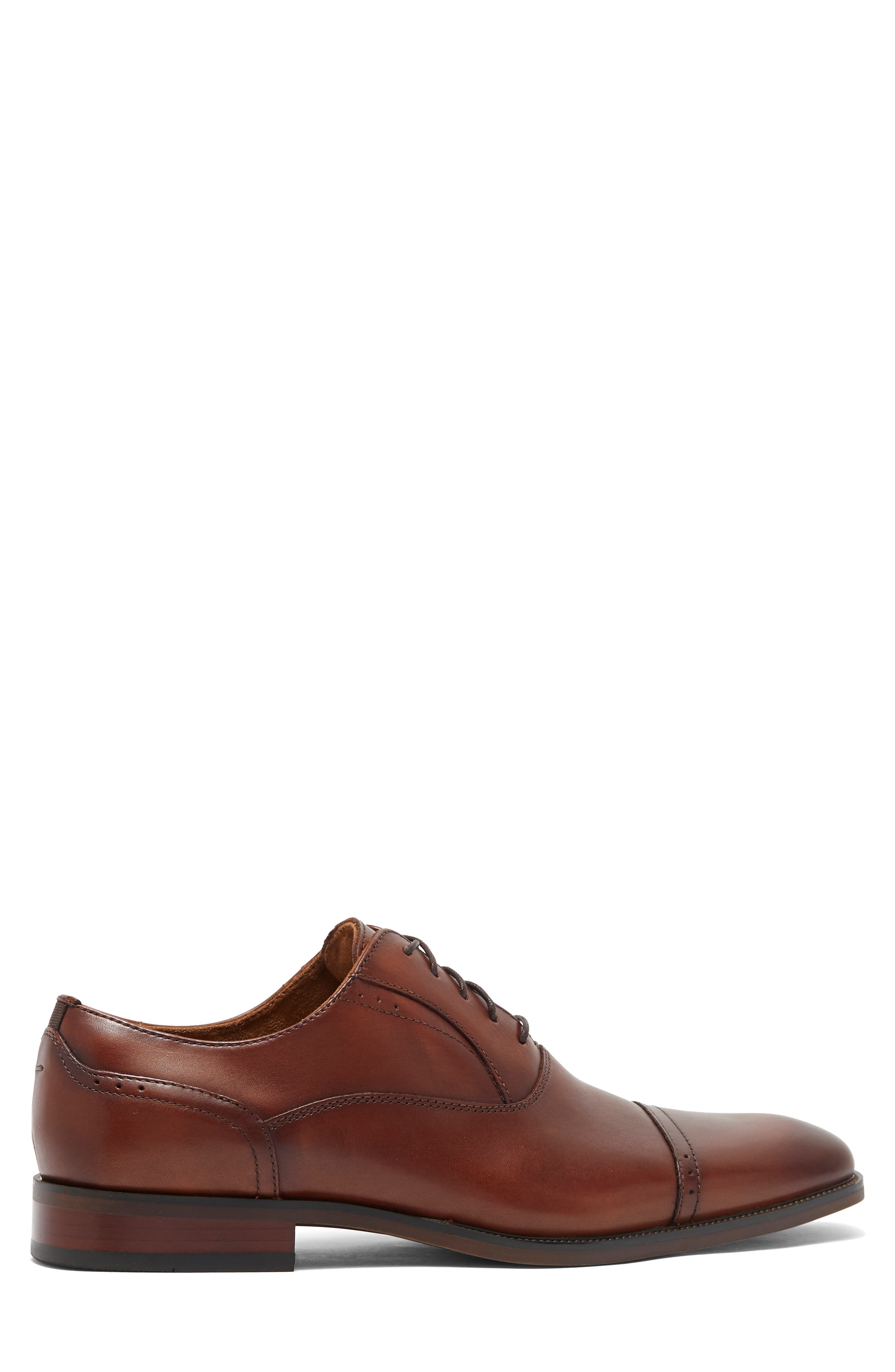 Sorrello Cap Toe Oxford, Alternate, color, COGNAC
