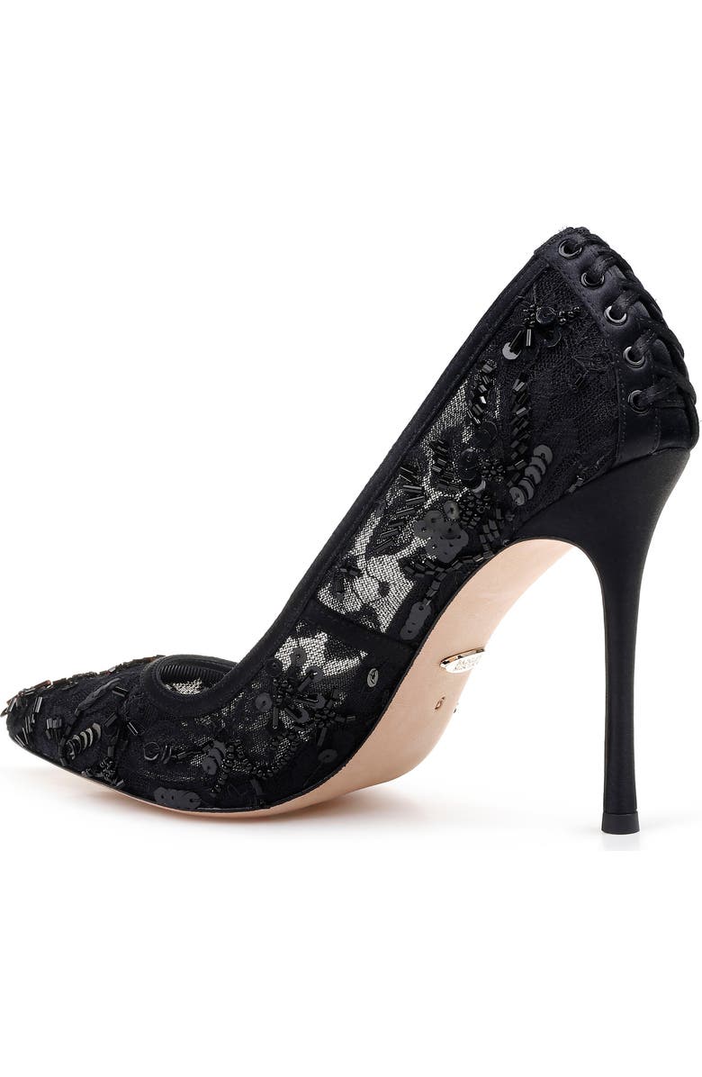 Badgley Mischka Collection Badgley Mischka Veronica Lace Pump, Alternate, color,