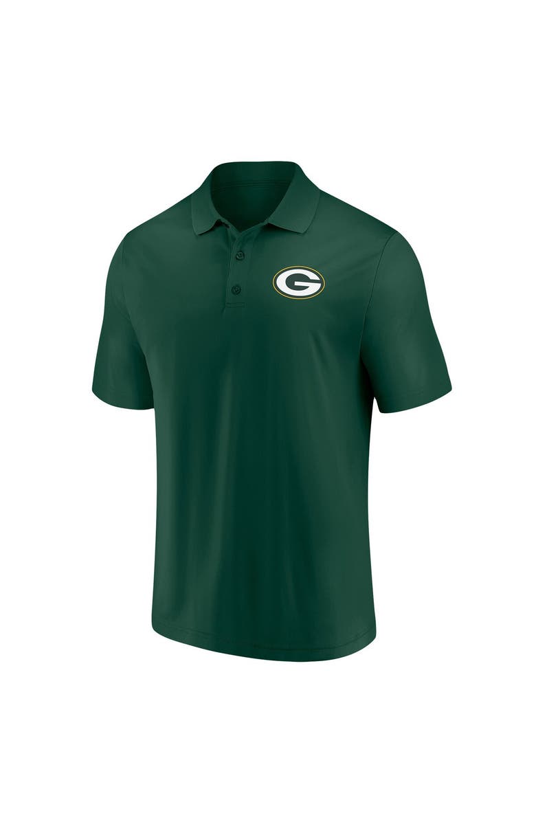 FANATICS Men's Fanatics Branded Green Green Bay Packers Component Polo, Alternate, color, Green