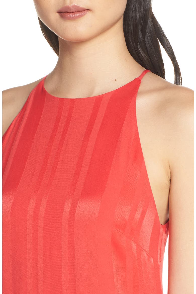 Paola Halter Maxi Dress, Alternate, color, RED