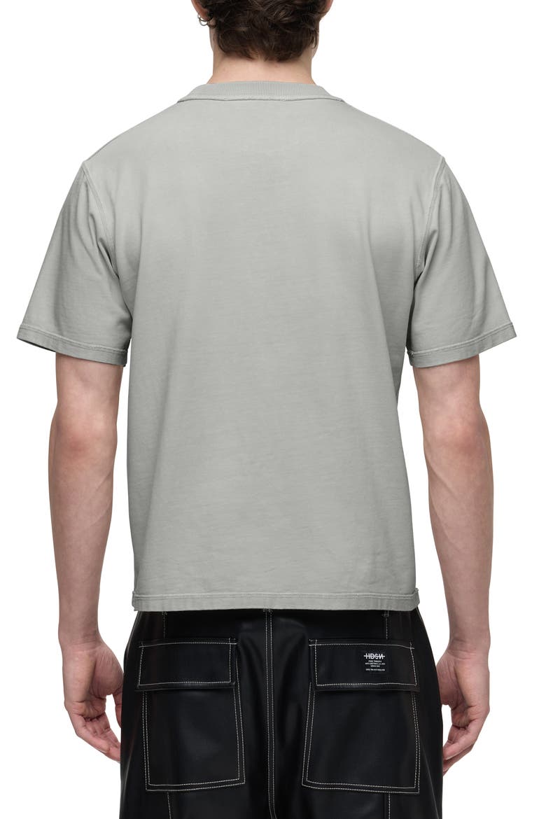 Heavyweight Cotton T-Shirt, Alternate, color, LEAD