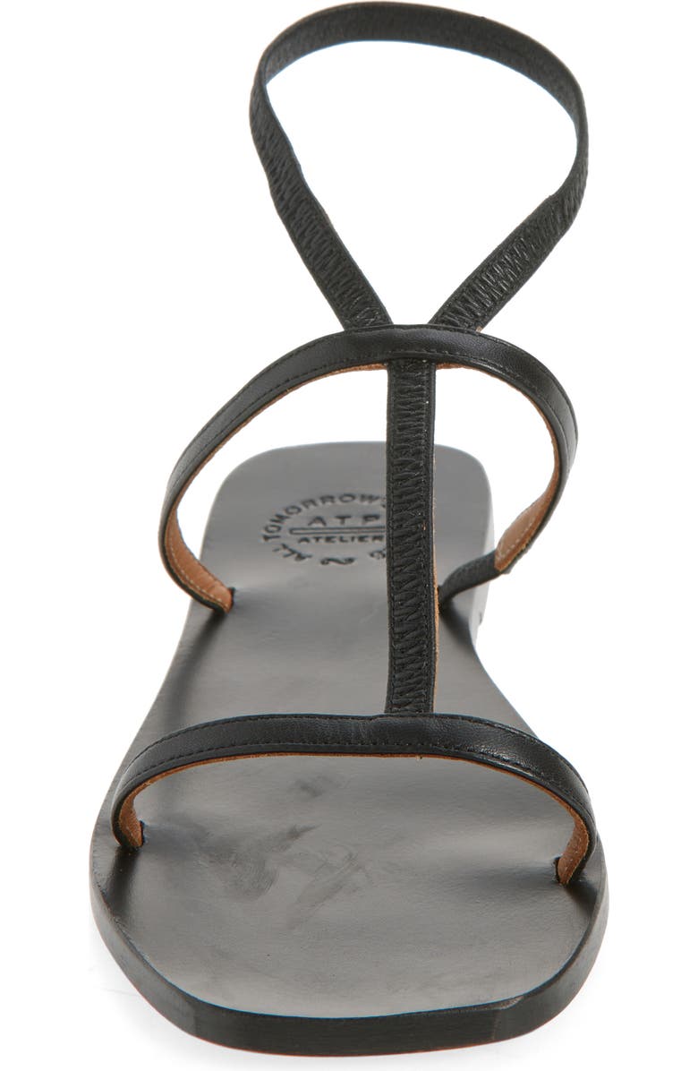 ATP ATELIER Delebbio Ankle Strap Sandal, Alternate, color, Black