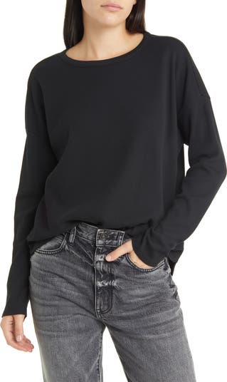 Treasure & Bond Oversize Organic Cotton Blend Thermal Knit Treasure & Bond Oversize Organic Cotton Blend Thermal Knit