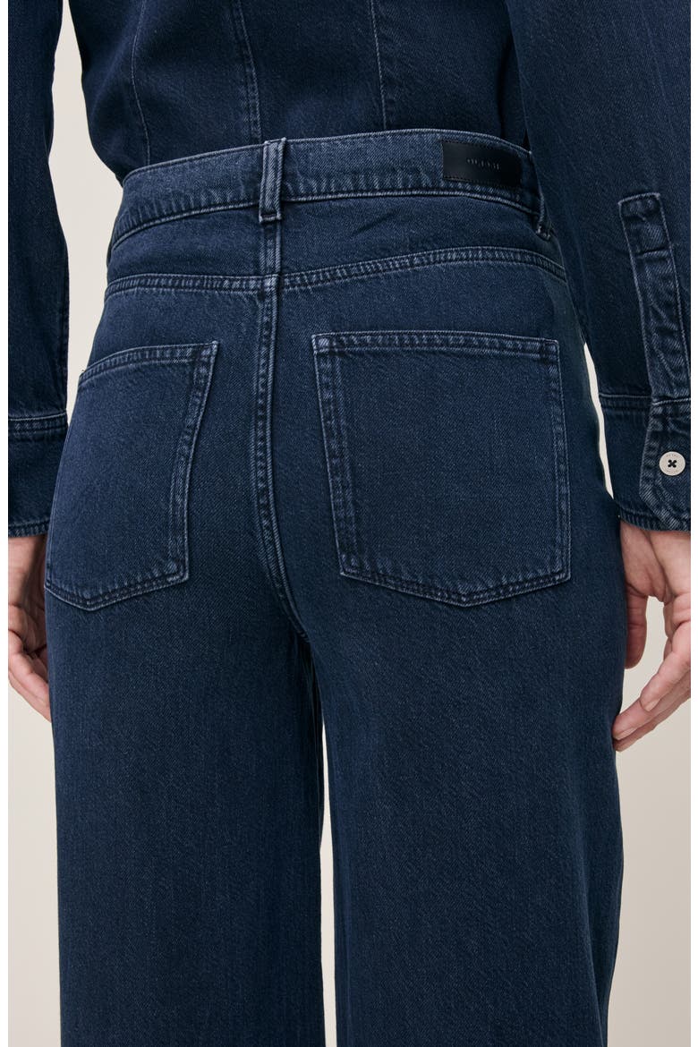Hepburn High Waist Wide Leg Jeans, Alternate, color, CRATER LAKE