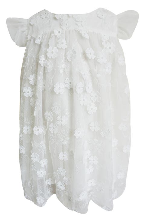 3D Floral Embroidered Party Dress (Baby)