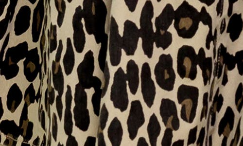 Flying Tomato Leopard Fit & Flare Minidress In Multi